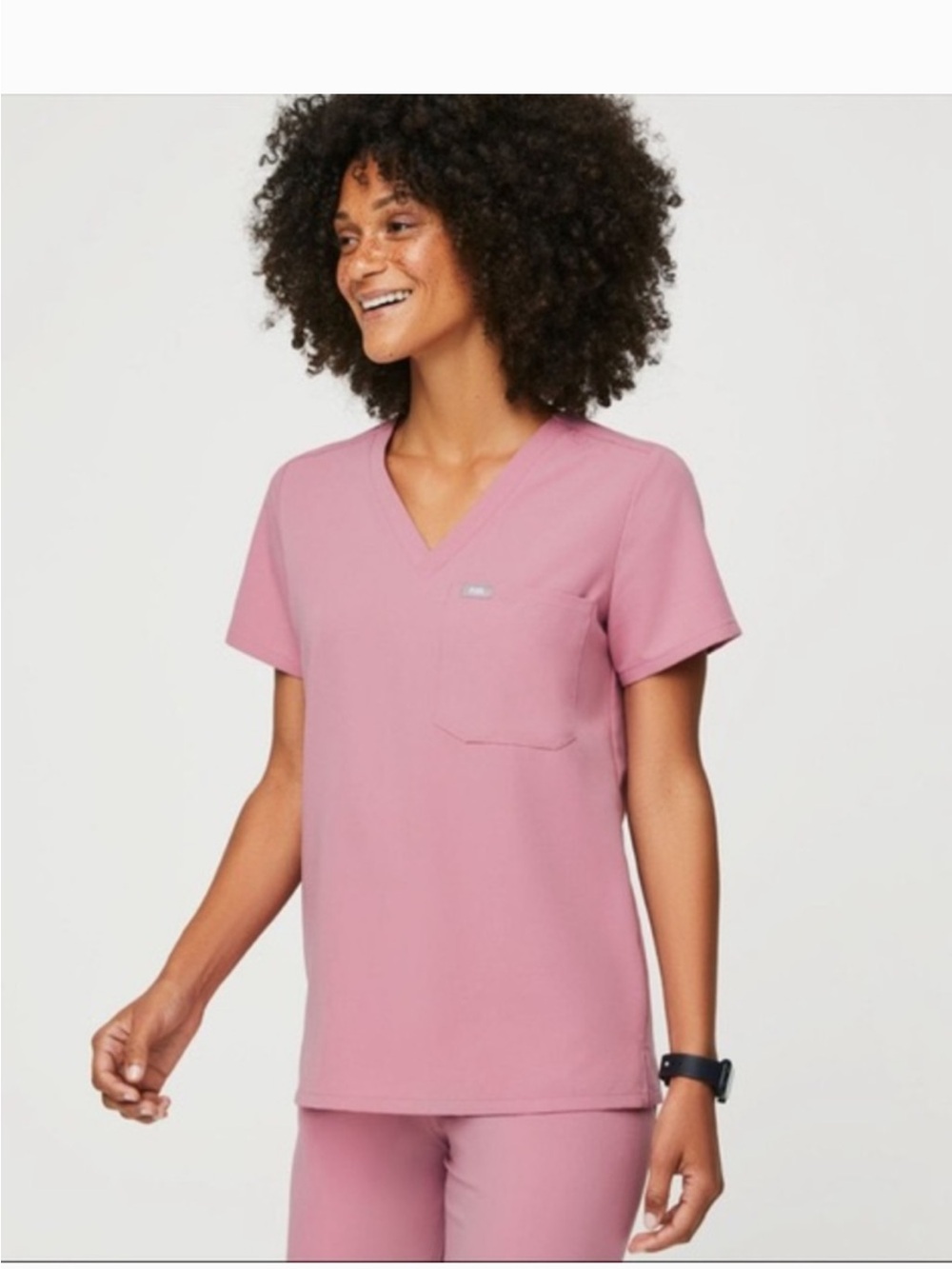 Figs Women’s Chalk Pink Set